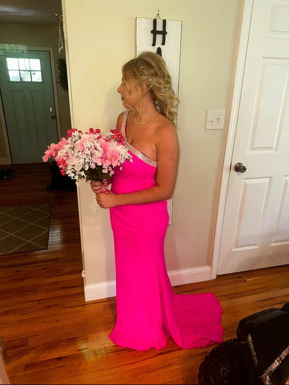 PINK PROM DRESS